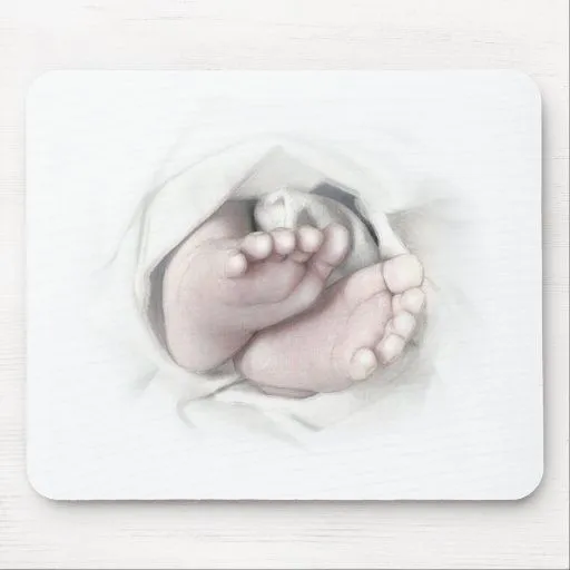 cojín de ratón del bosquejo del lápiz de los pies alfombrilla de ...