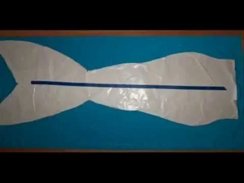 Como hacer una cola de sirena , para nadar y bucear - YouTube