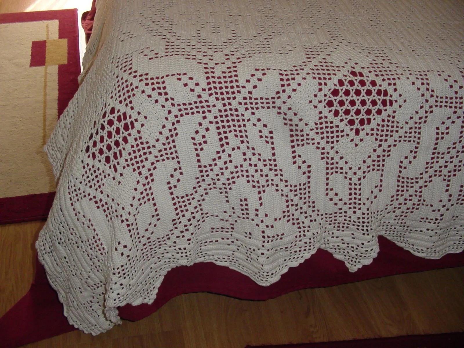 Colcha Em Crochet « Malhas, Bordados e Crochet