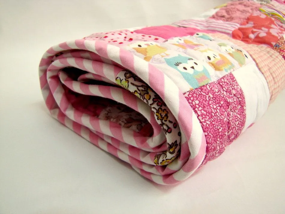 Colcha de Patchwork para bebê | Farfalla Gialla | Elo7