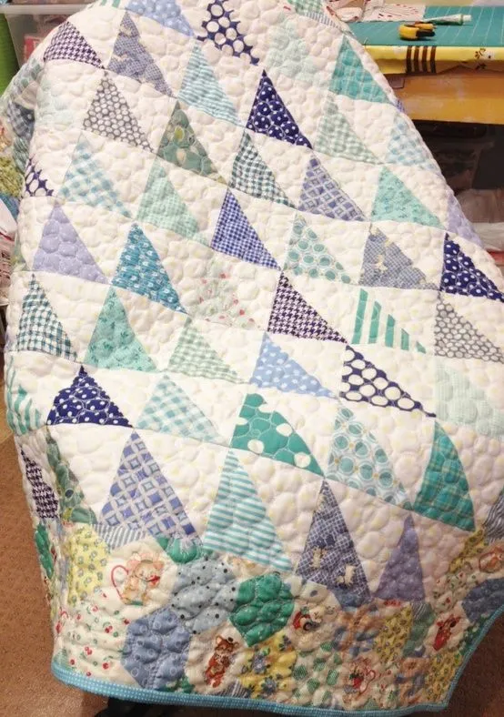 El bebé entre flores: Colchas patchwork infantiles // baby quilts