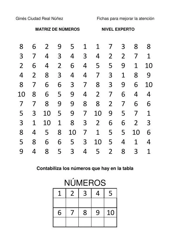 Coleccion de 1000 Matrices nivel experto; Símbolos, Letras ...