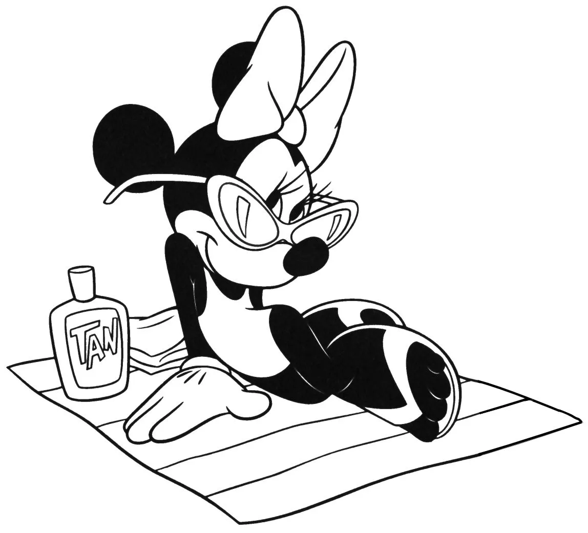 Mi colección de dibujos: ♥ Minnie para colorear