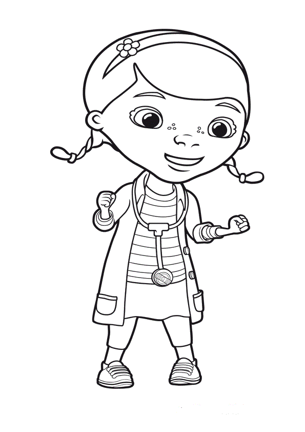 Mi colección de dibujos: Dibujos de doctora juguetes