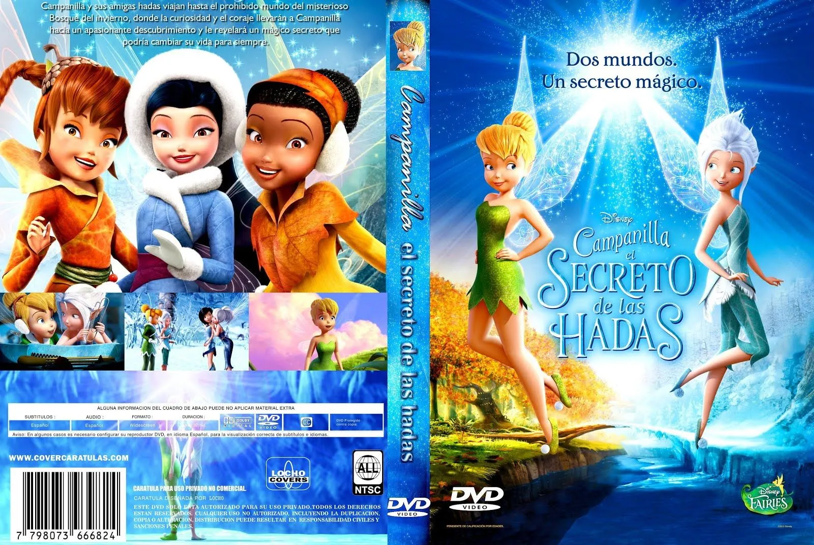 Mi Colección de películas en DVD: Campanita 4 secreto hadas