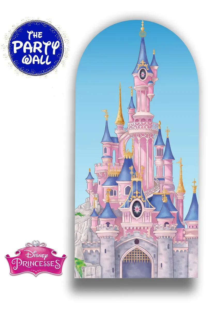 Colección Princesas Disney Castillo - Mampara de punta redonda – The Party  Wall