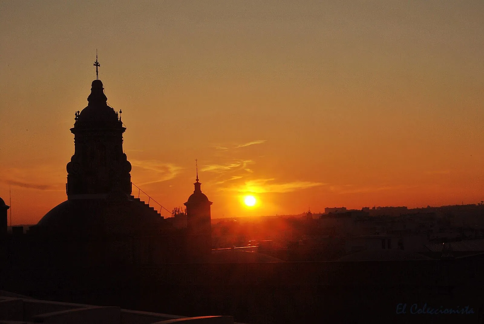 El coleccionista de luz: Atardeceres rojos