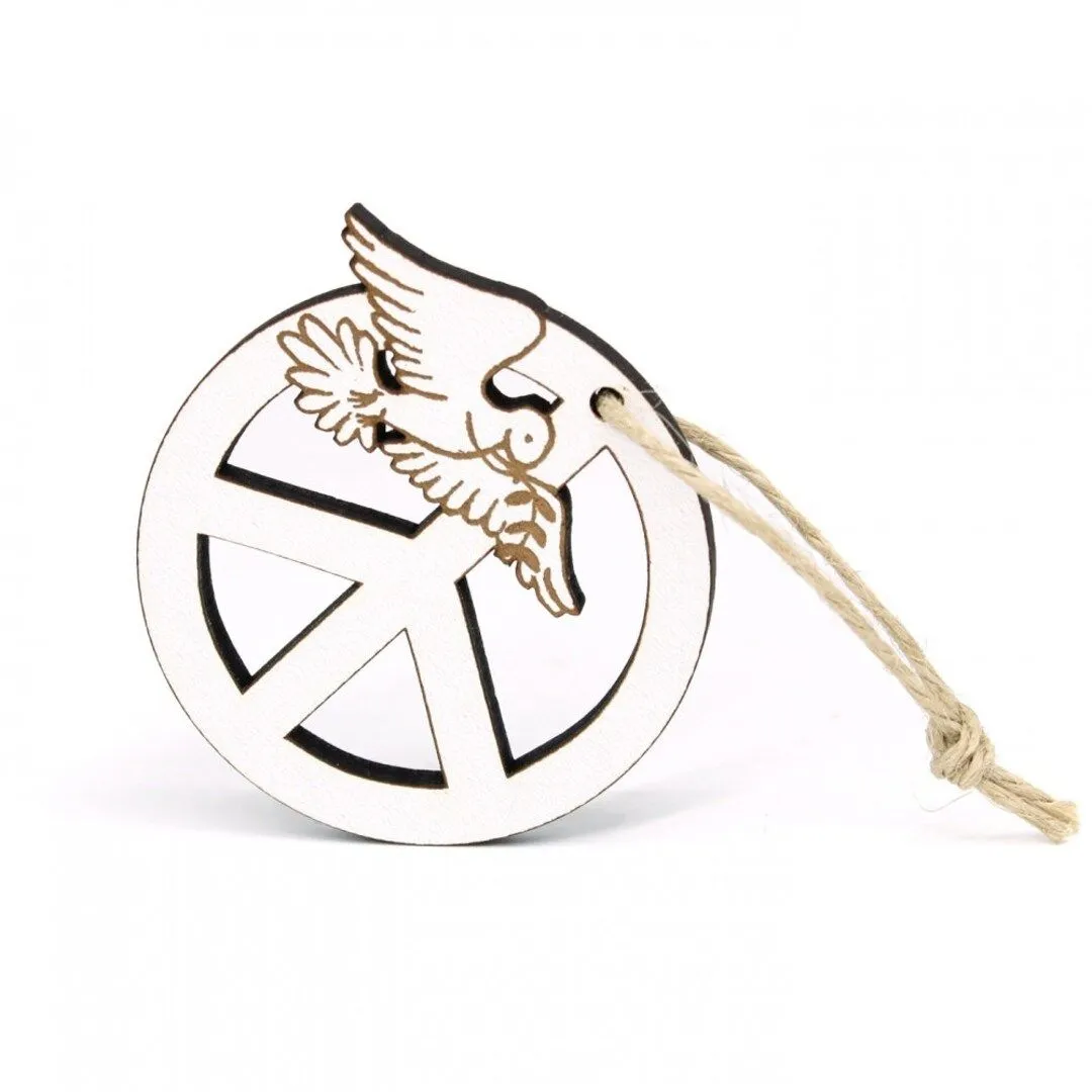 Colgante Signo de la Paz Paloma de la Paz Escudo con Motivo - Etsy México