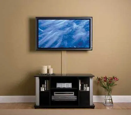 Colgar television lcd en pared. | Decorar tu casa es facilisimo.com