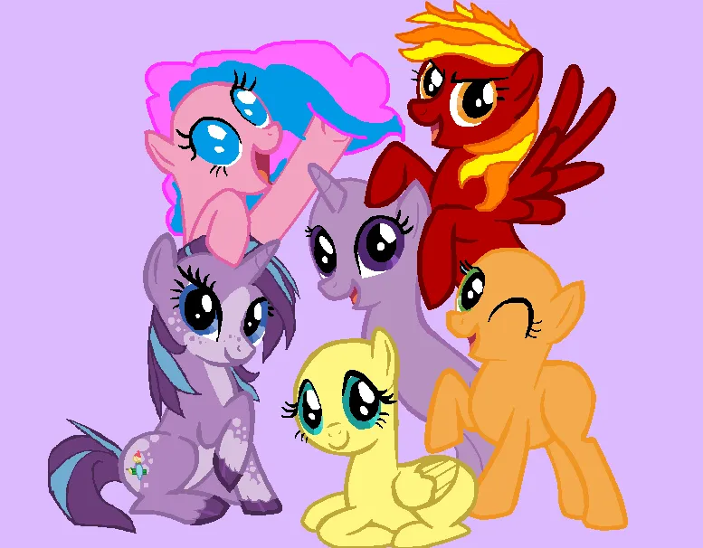 Collab My Little Pony by SuzuOngaku on deviantART