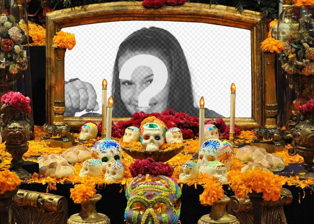 Collages para el Dia de los Muertos - Fotoefectos