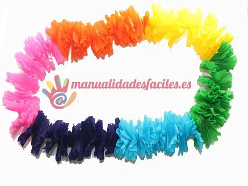 COMO HACER COLLARES HAWAIANOS CASEROS - Imagui