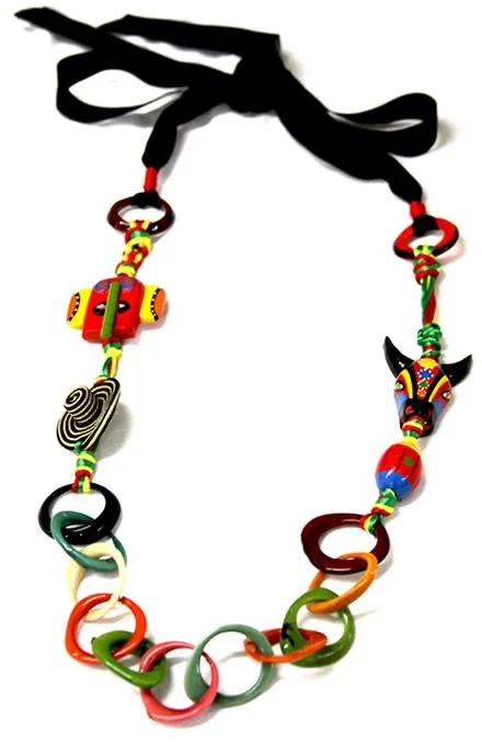 Collares del Carnaval de Barranquilla - Accesorios en Tagua, con ...