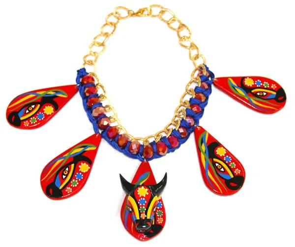 Collares del Carnaval de Barranquilla - Accesorios en Tagua, con ...