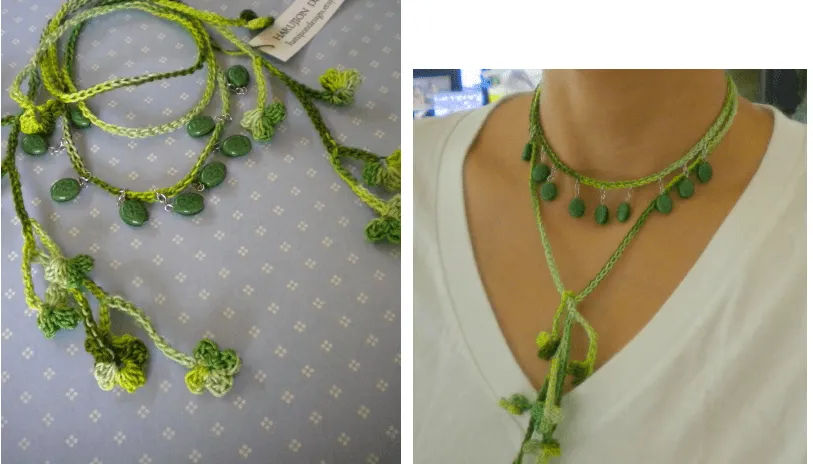 Collar a crochet paso a paso - Imagui