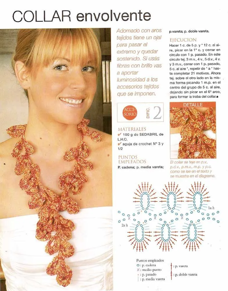 Collares de Crochet Patron - Patrones Crochet