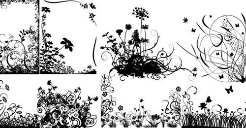 A Collection of Free Adobe Illustrator Floral Vector Files | Naldz ...