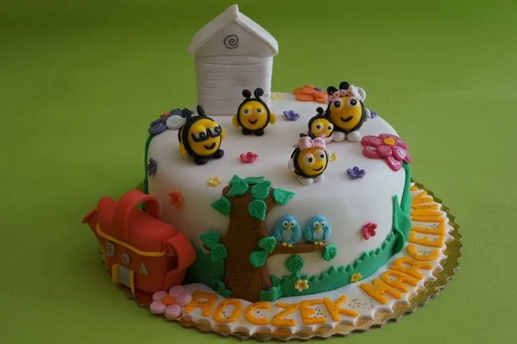 la colmena feliz cake | ABEJAS