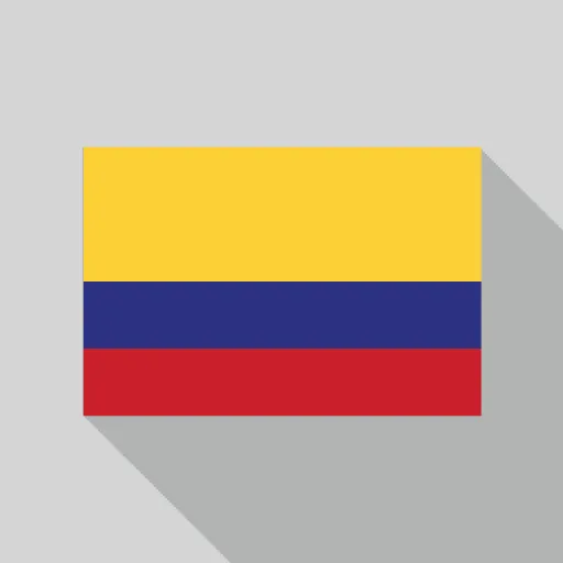 Colombia Flag Icon | World Cup 2014 Country Flags Iconset ...