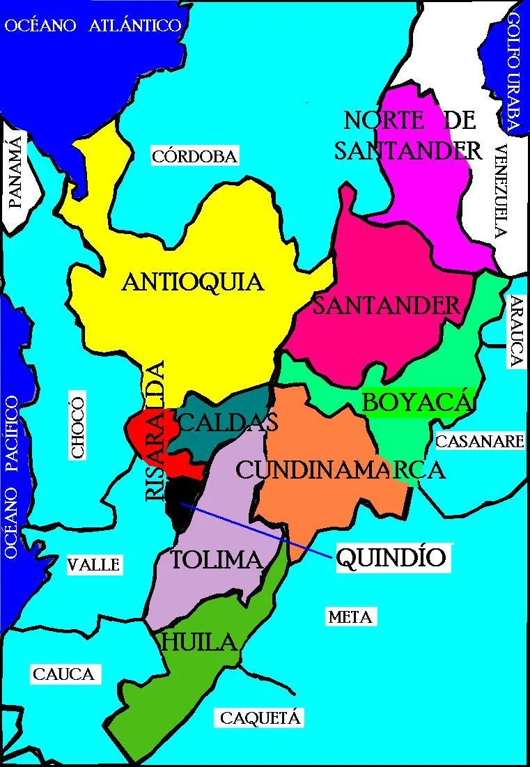 COLOMBIA: REGIÓN ANDINA