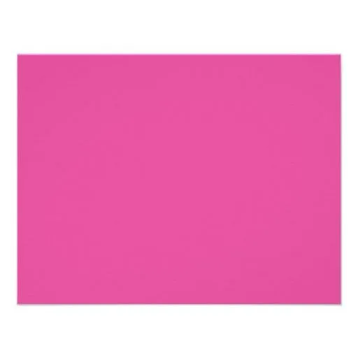 Color de fondo - fucsia comunicado personalizado de Zazzle.