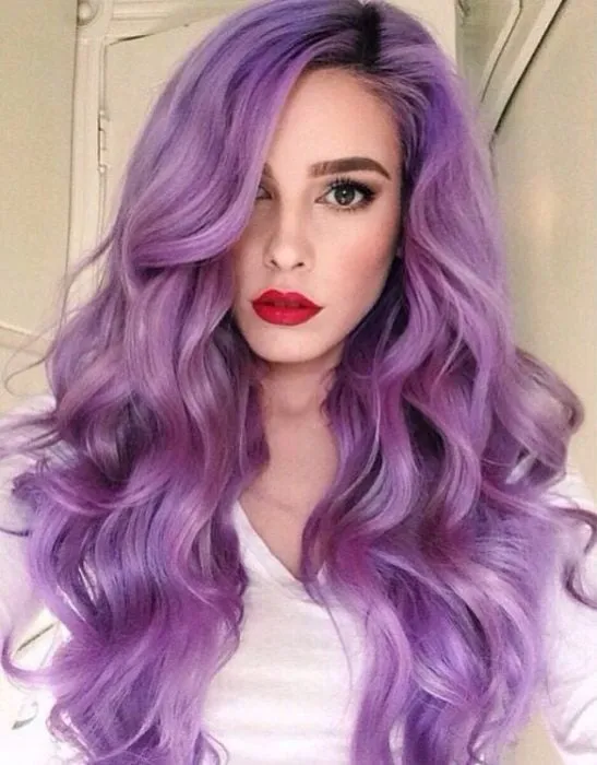 Color púrpura: La nueva tendencia para teñir el cabello