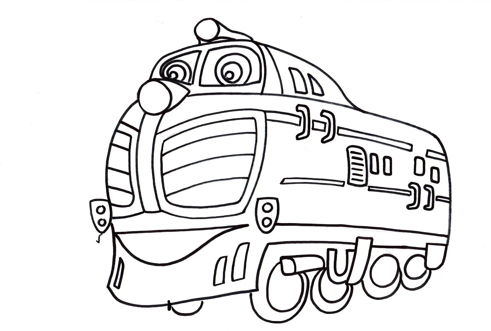 Colora un treno: Chuggington - Harry