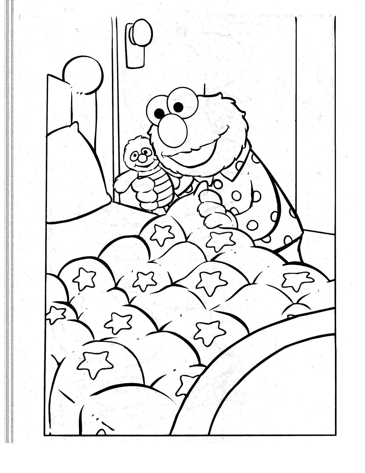 niño haciendo su cama Colouring Pages (page 2)