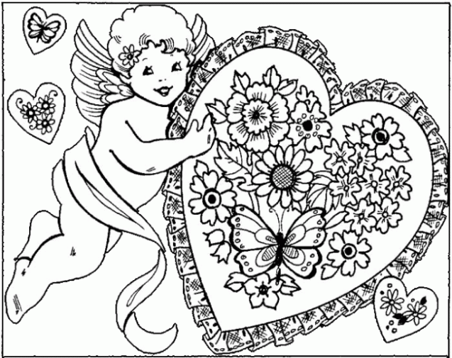 COLOREA TUS DIBUJOS: Dibujos para Dia de los Enamorados