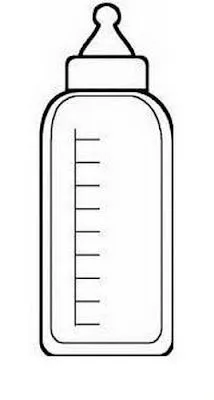 Biberón para colorear y pintar ~ 4 Dibujo