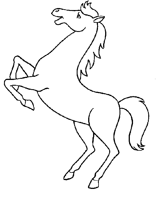 COLOREA TUS DIBUJOS: Caballos para colorear