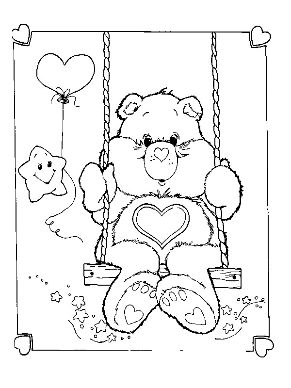 COLOREA TUS DIBUJOS: Dibujo de los Ositos cariñositos