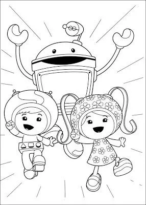 COLOREA TUS DIBUJOS: Equipo Umizoomi para colorear y pintar