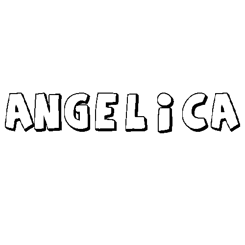 Princesa angelica para co0lorear - Imagui