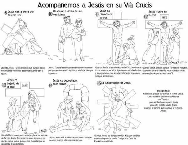 COLOREA TUS DIBUJOS: Pasion de Cristo para colorear