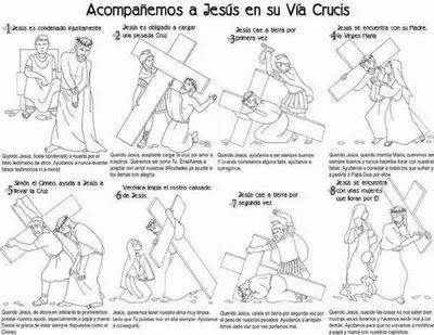 COLOREA TUS DIBUJOS: Pasion de Cristo para colorear