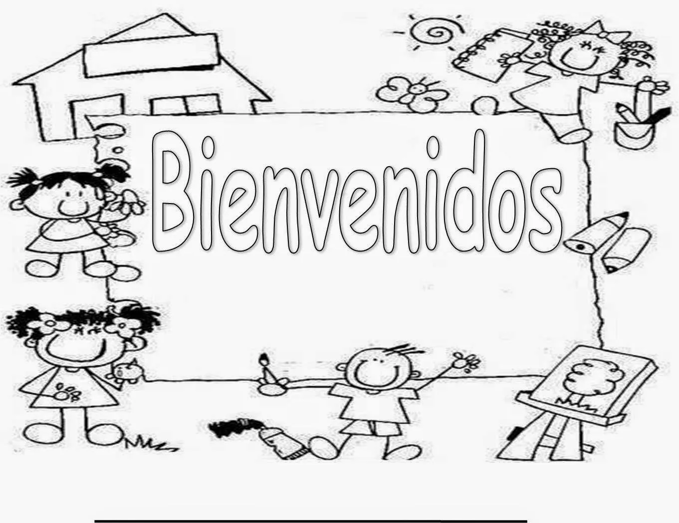 COLOREA TUS DIBUJOS: De regreso a clases para colorear y pintar