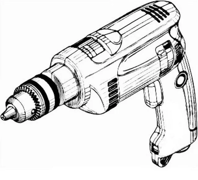 COLOREA TUS DIBUJOS: Taladro para colorear y pintar