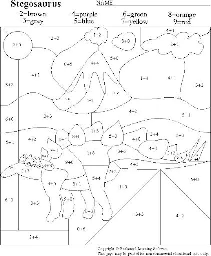 Dibujos para colorear por números - Imagui