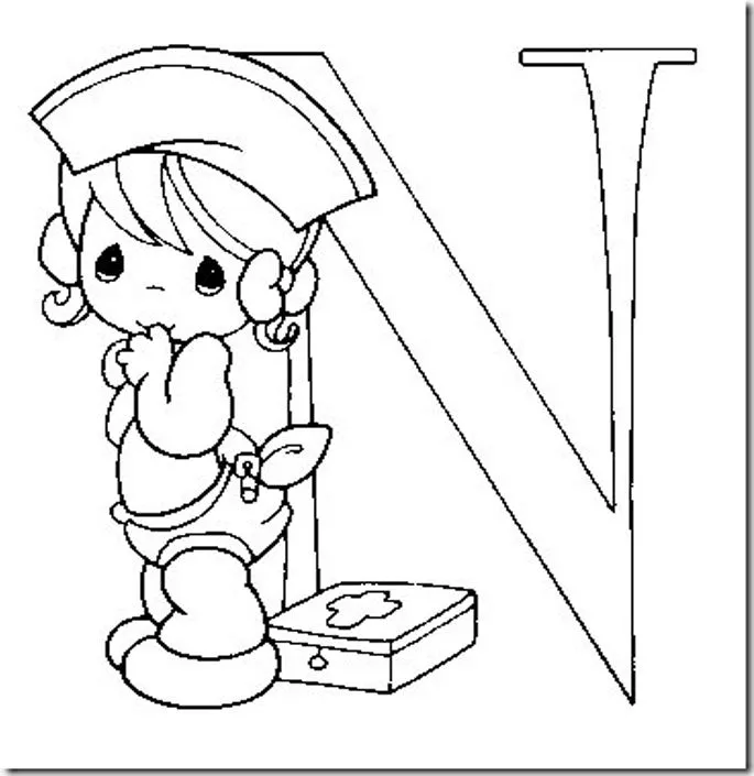 para colorear abecedario para colorear dibujos para colorear dibujos ...