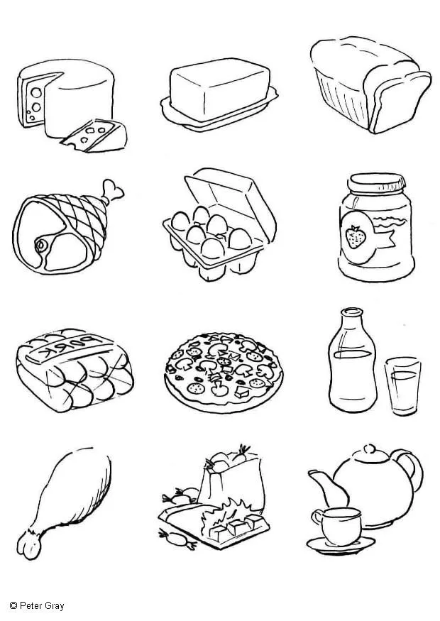 Para Colorear Alimentos De Origen Mineral And Tattoo Pictures