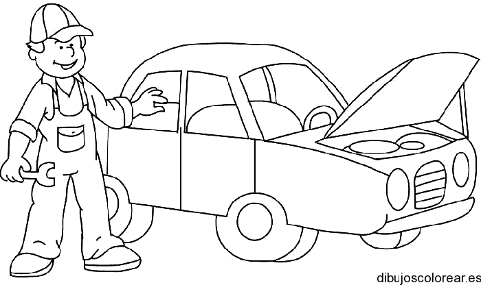 Para Colorear Colorear Coche Deportivo Dibujos Infantiles Gif Car ...