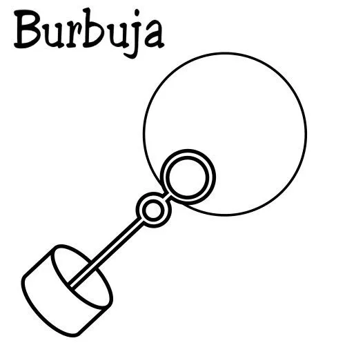 COLOREAR DIBUJOS DE BURBUJAS