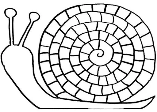 COLOREAR DIBUJOS DE CARACOLES | Dibujos para colorear