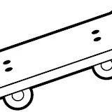 COLOREAR DIBUJOS DE MONOPATINES