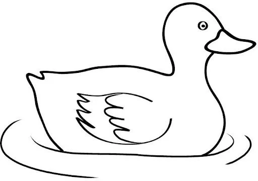 COLOREAR DIBUJOS DE PATOS | Dibujos para colorear