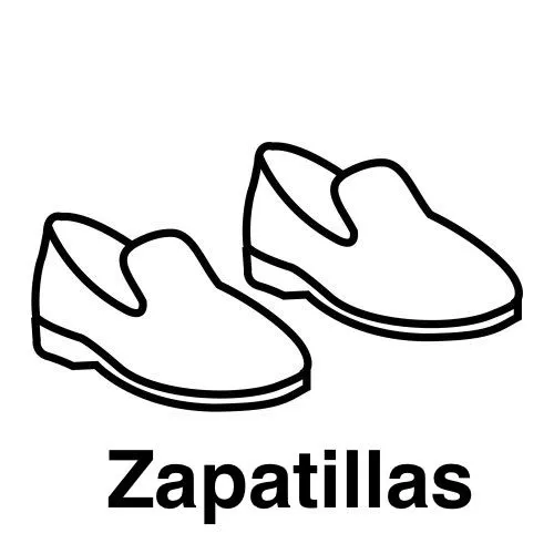 COLOREAR DIBUJOS DE ZAPATILLAS | Dibujos para colorear