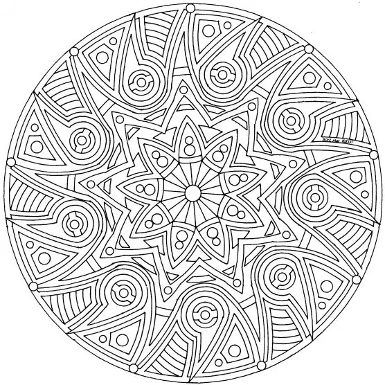 Colorear mandalas: arte-terapia | Elsecreto's Blog