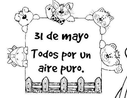 ... colorear dia mundial del medio ambiente dibujos para pintar y colorear