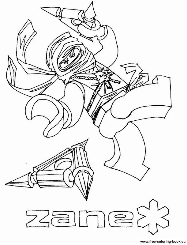 ninja lego para colorear Colouring Pages (page 2)